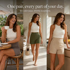Wearbella – Bermuda Shorts a Vita Alta in Tessuto Stretch su Misura con Tasche