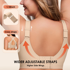 JelliShape - Reggiseno Wireless a 4 Strati 360° Jelly Strips per Donna