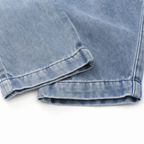Lumière – Jeans a Barile Cropped con Vita Alta da Donna