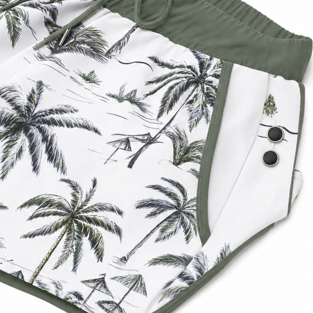 Solana – Set da bagno a 3 pezzi con top coprente e pantaloni corti