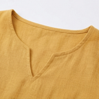 Solenne – Abito Midi Relaxed con Scollatura a V