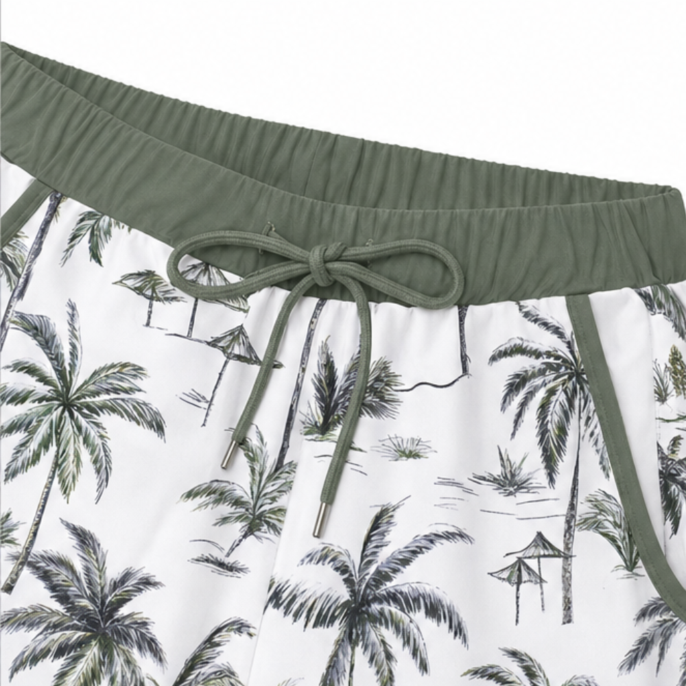 Solana – Set da bagno a 3 pezzi con top coprente e pantaloni corti