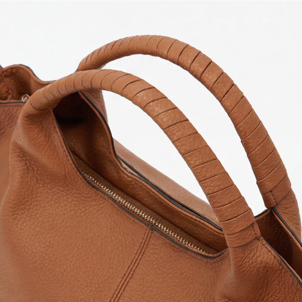 Carrina – Borsa Hobo in Pelle Morbida per Tutti i Giorni
