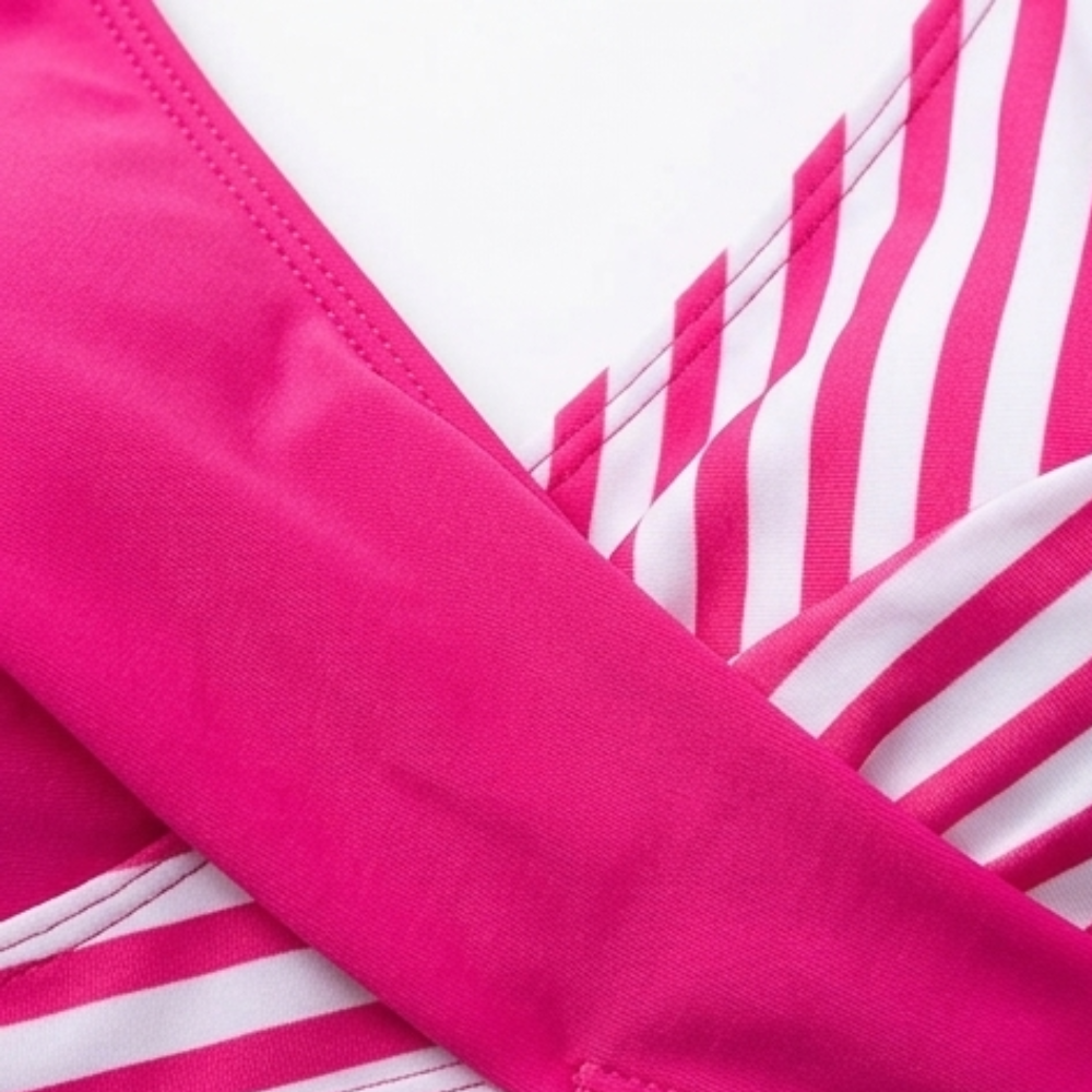 Marivelle – Bikini a vita alta con avvolgimento frontale per donna