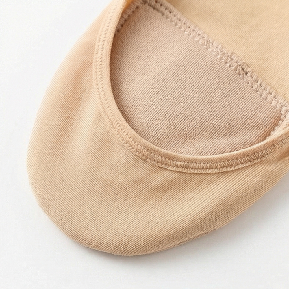 Feeluxe – Calze No Show Imbottite per Comfort Tutto il Giorno
