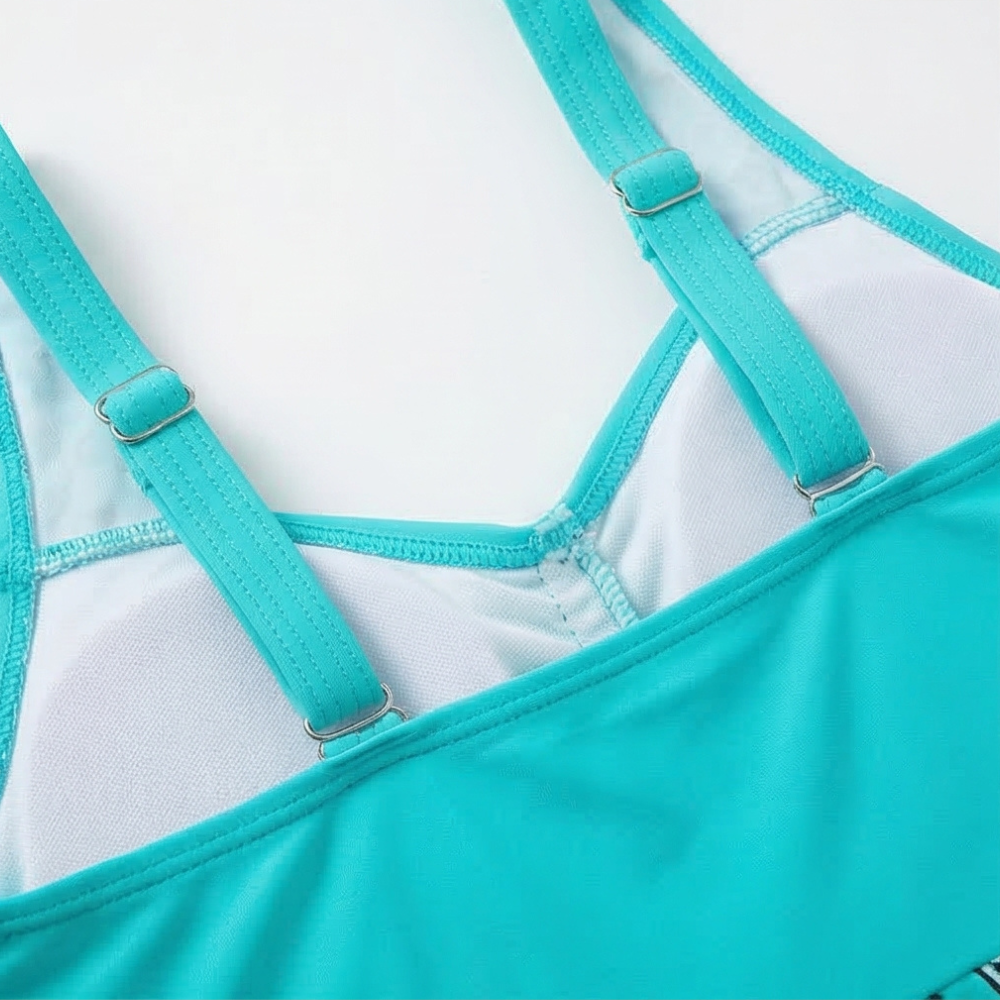 Shorela - Set da bagno a due pezzi con copertura totale