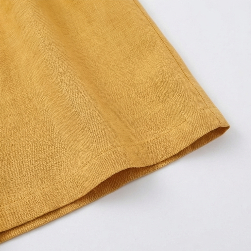 Solenne – Abito Midi Relaxed con Scollatura a V