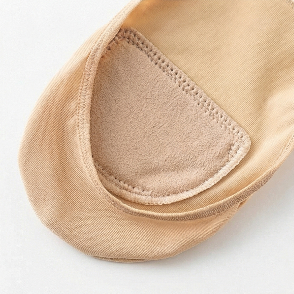 Feeluxe – Calze No Show Imbottite per Comfort Tutto il Giorno