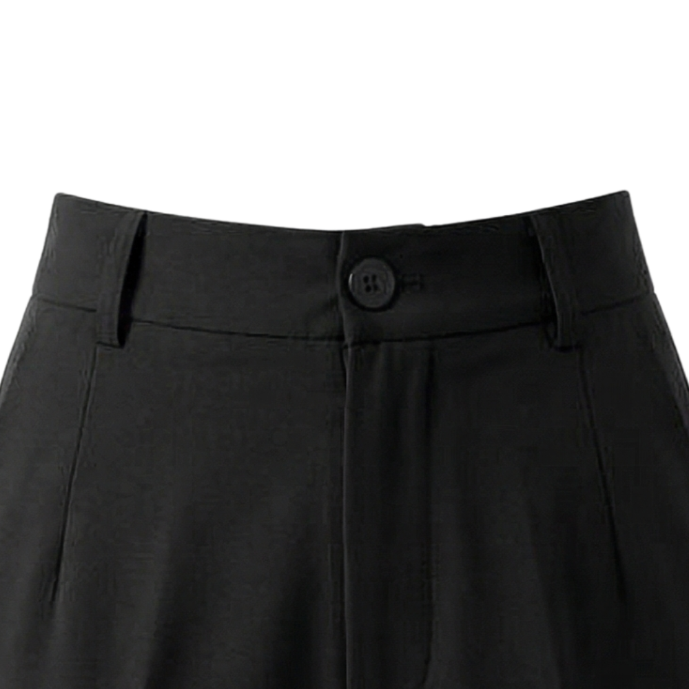 Elara – Pantaloni da completo a gamba larga con vita alta per donna