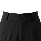 Elara – Pantaloni da completo a gamba larga con vita alta per donna