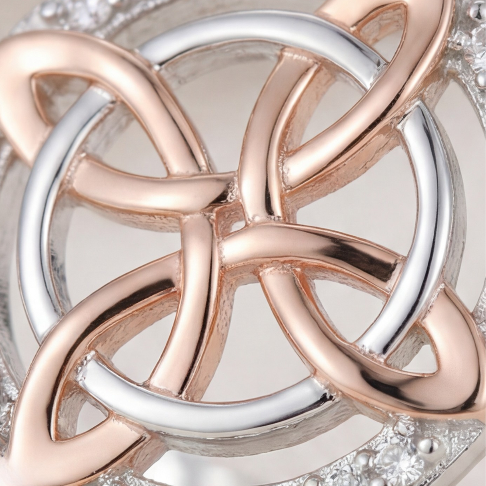 Anello di Protezione Celtico Keltara Bicolore