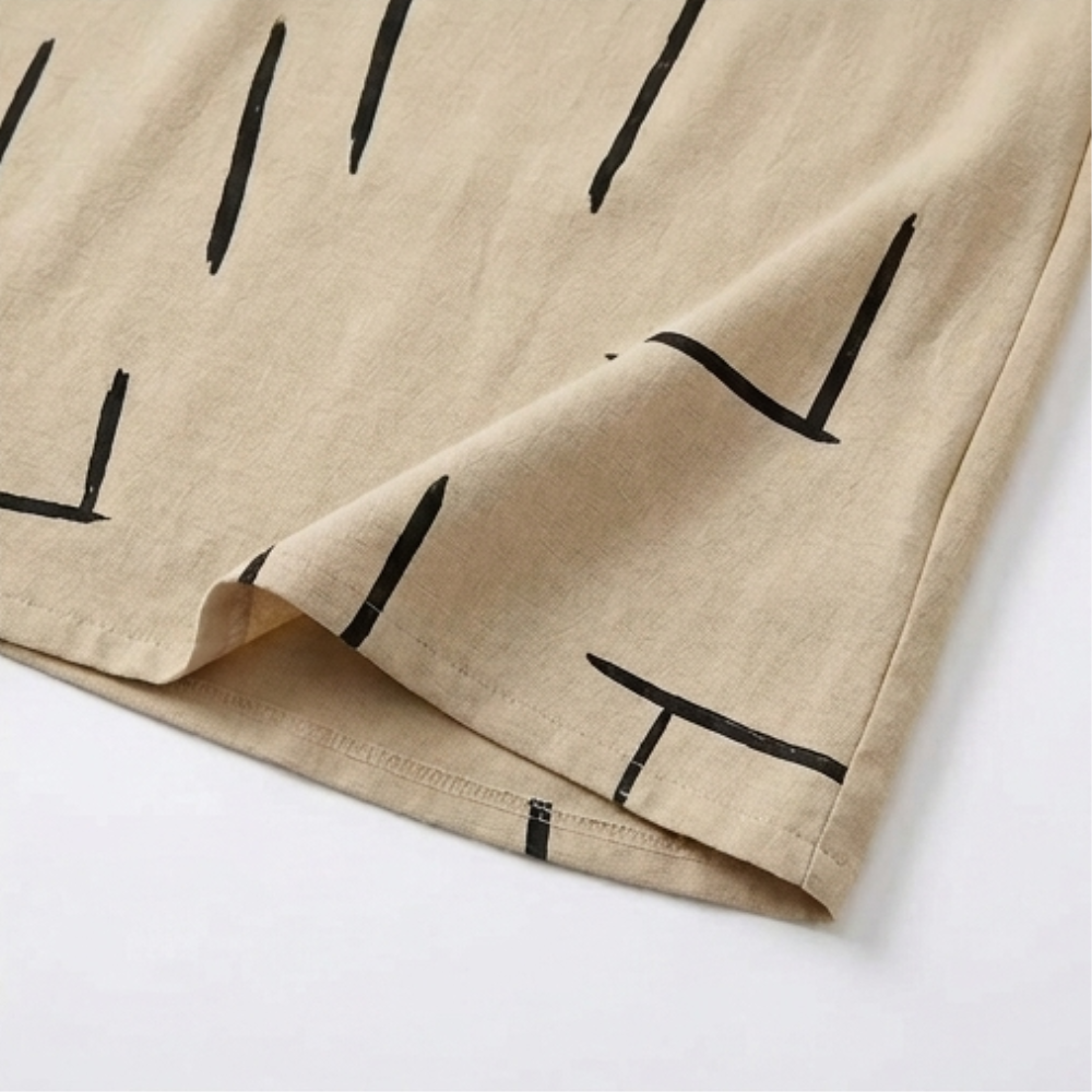 Linara – Abito estivo da donna con stampa astratta