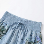 Lunavia – Pantaloni larghi boho floreali da donna