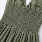 Solenne – Abito Maxi Flowy con Scollo Halter per Donna