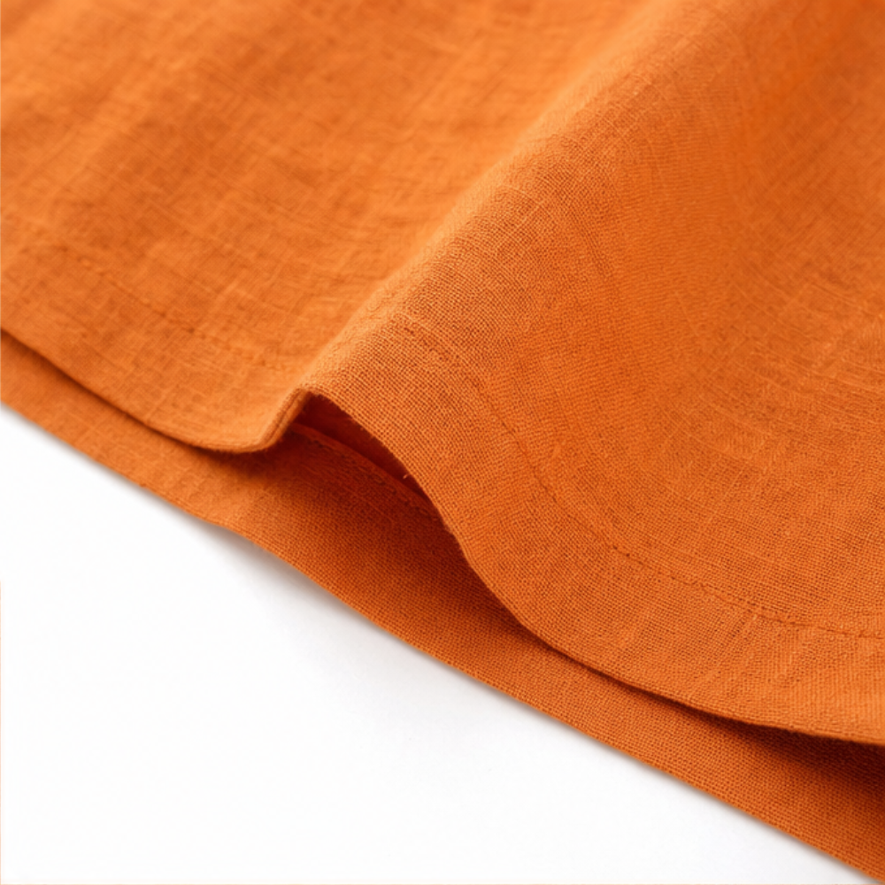 Solavia – Set di 2 pezzi in look lino, top senza maniche con bottoni e pantaloni corti rilassati, set estivo abbinato per donne