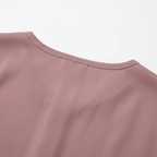 Veluna – Top con nodo a spirale e scollatura a V per uno stile quotidiano senza sforzo