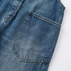 Lovarra – Salopette in Denim Relaxed da Donna con Tasche