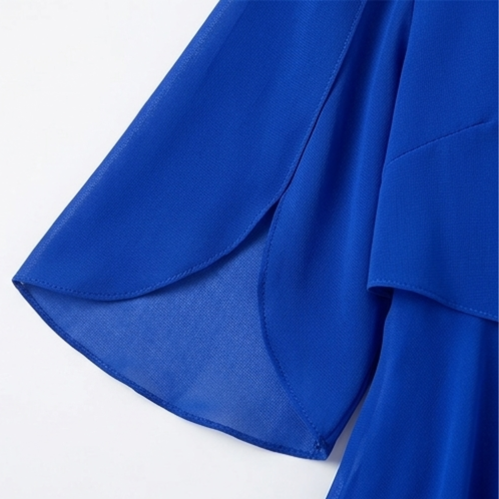 Florelle – Abito midi a balze per donna