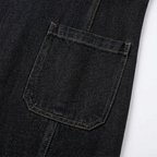 Aurelene – Vestito in denim con scollo a V e tasche per donna