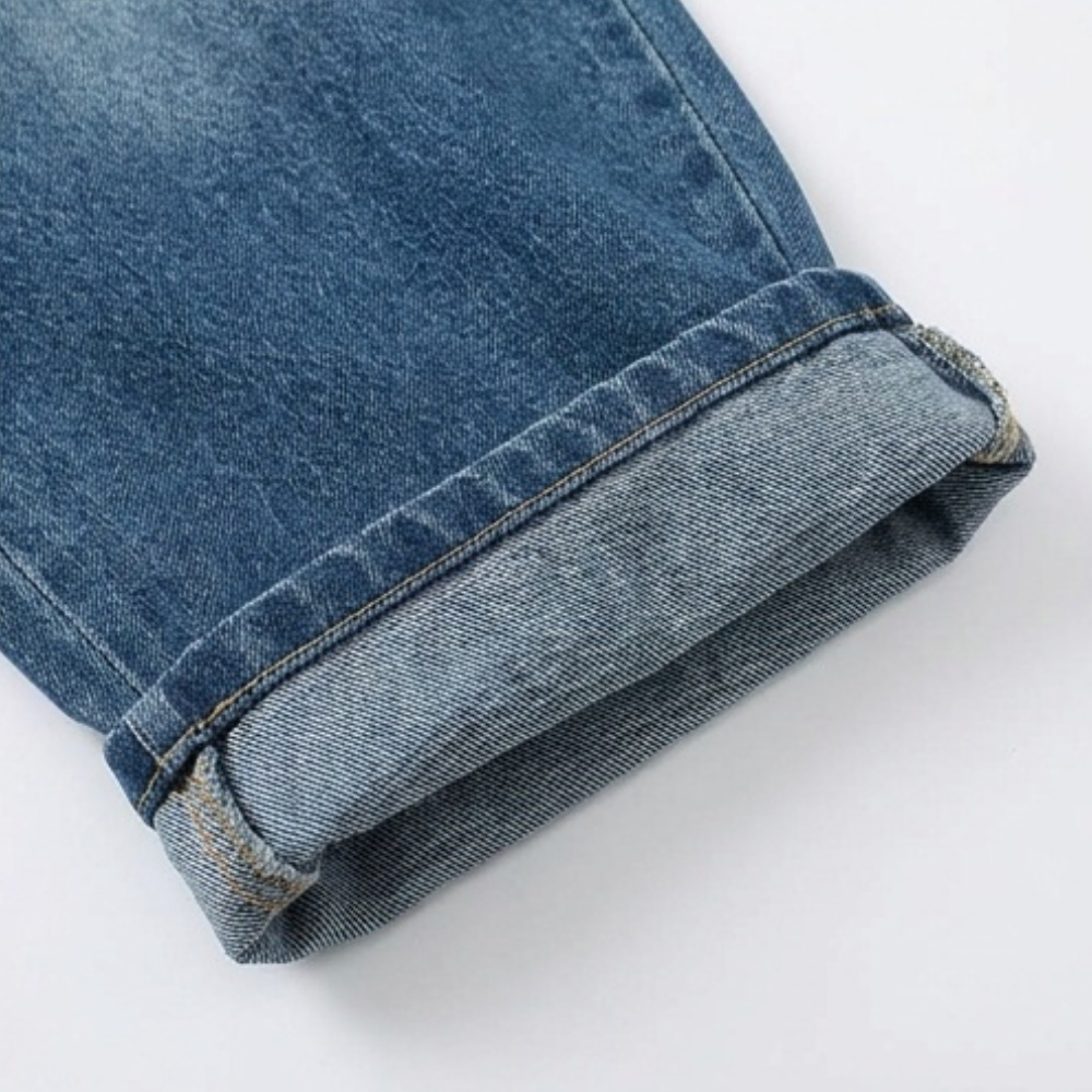 Lovarra – Salopette in Denim Relaxed da Donna con Tasche