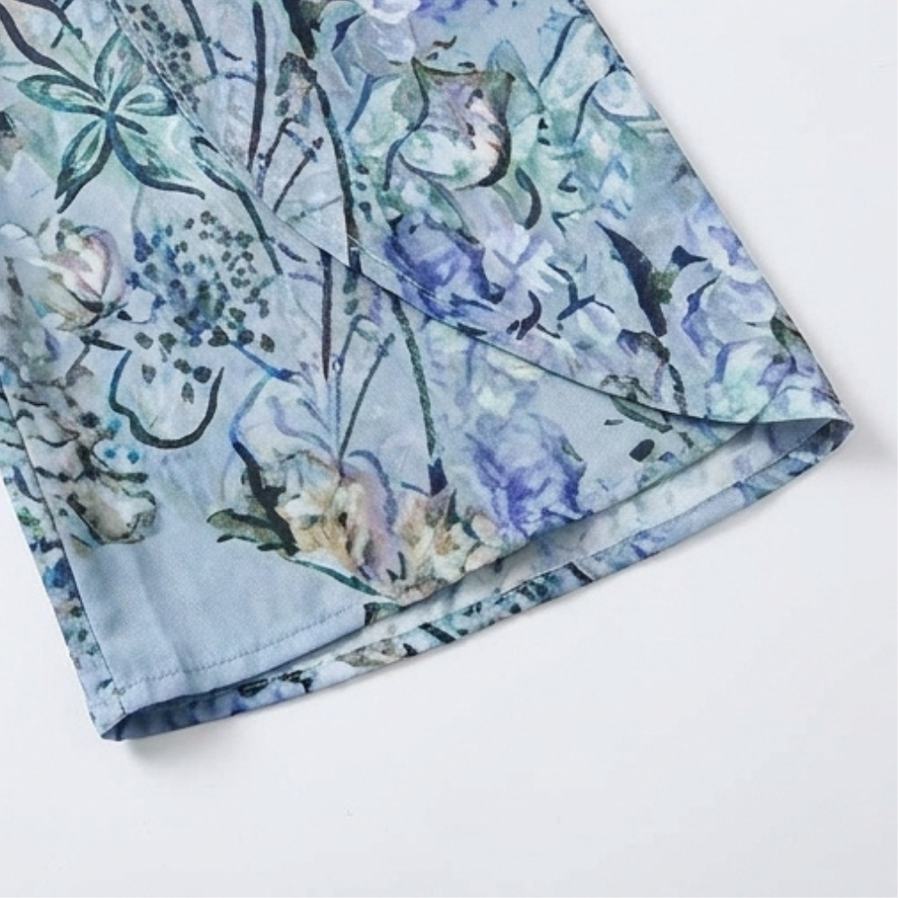 Lunavia – Pantaloni larghi boho floreali da donna