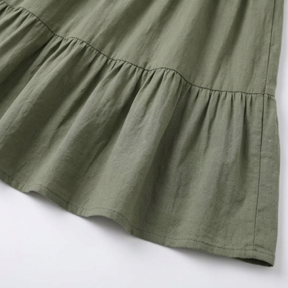 Solenne – Abito Maxi Flowy con Scollo Halter per Donna