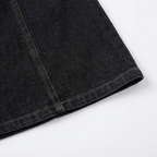 Aurelene – Vestito in denim con scollo a V e tasche per donna