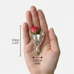 Florette - Spilla vaso per fiori indossabile
