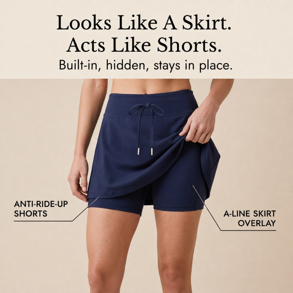 Sunday Edit – Completo Abbinato da Donna con Pantaloni Corti Integrati