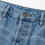 Vivara – Jeans Cropped a Gamba Dritta con Frange per Donna