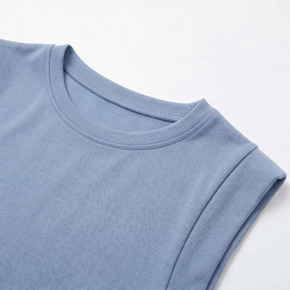 Ellara – Abito Maxi Antirughe con Spacco Laterale