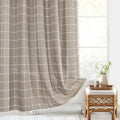 BOHOHAVEN – Tenda da doccia con frange e design impermeabile