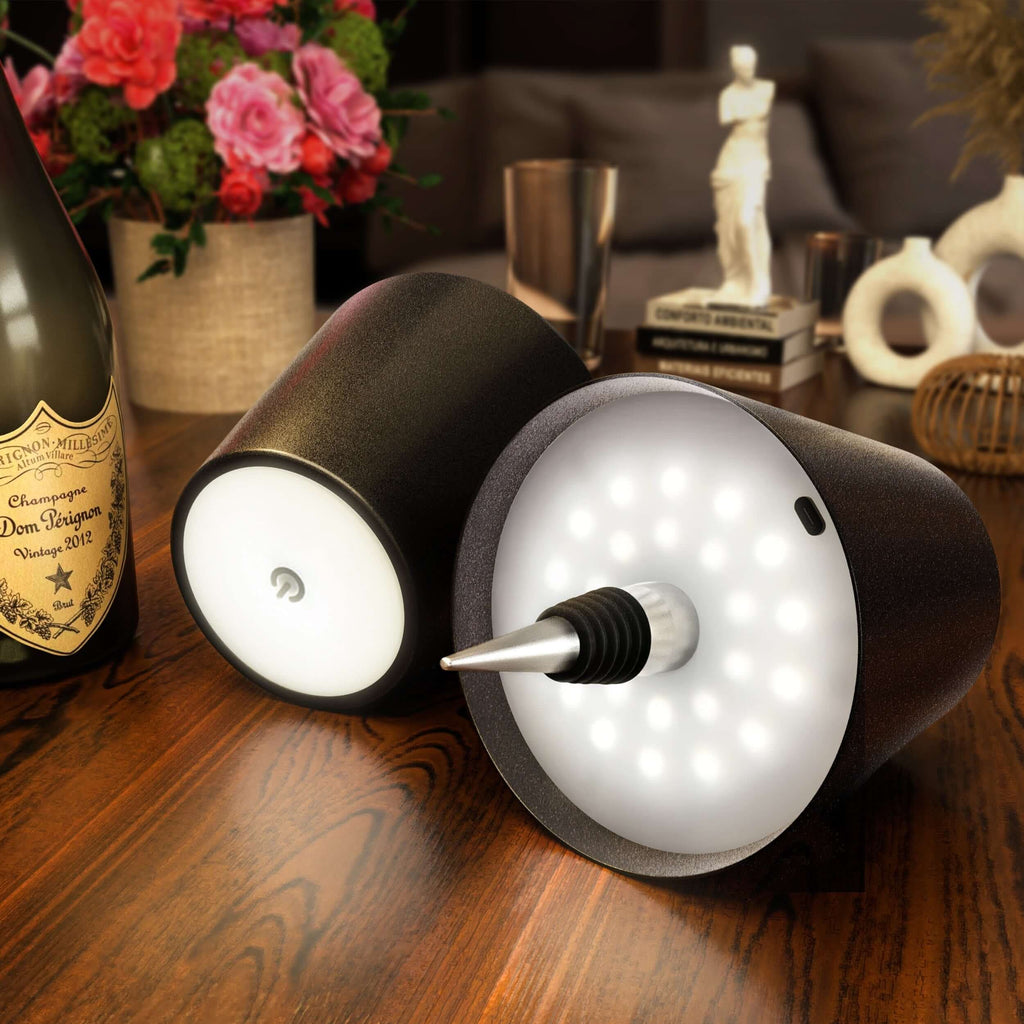 Lampada a Bottiglia Wireless – Illuminazione Elegante e Originale
