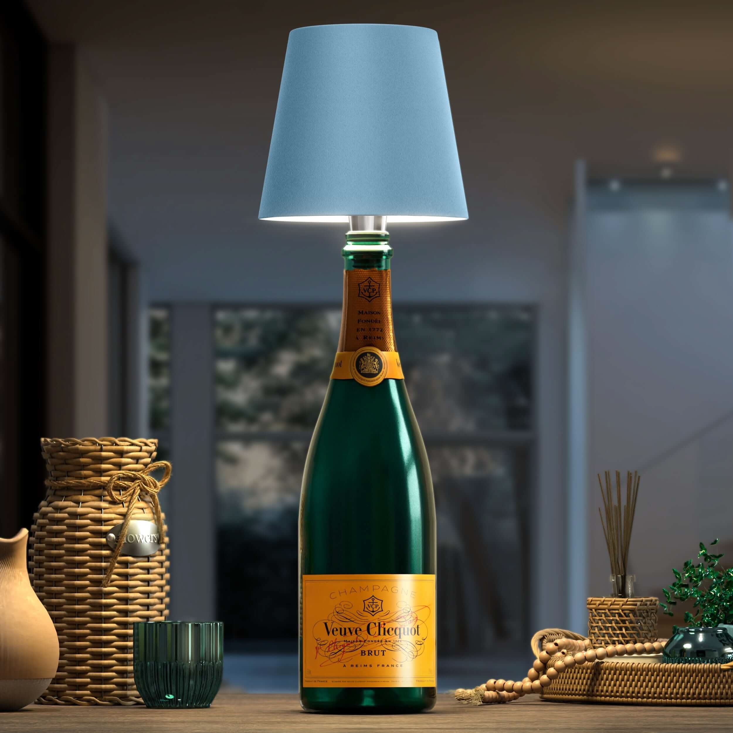 Lampada a Bottiglia Wireless – Illuminazione Elegante e Originale