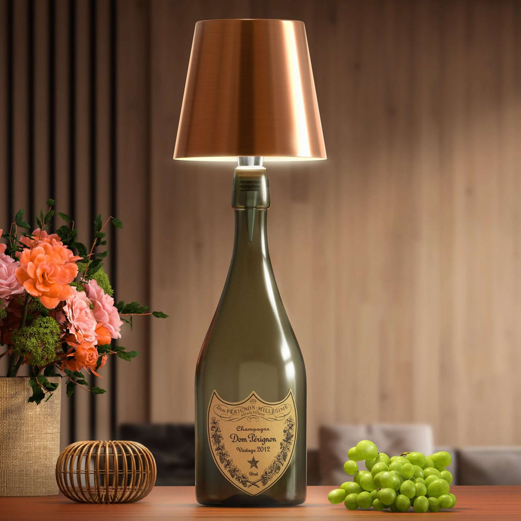 Lampada a Bottiglia Wireless – Illuminazione Elegante e Originale