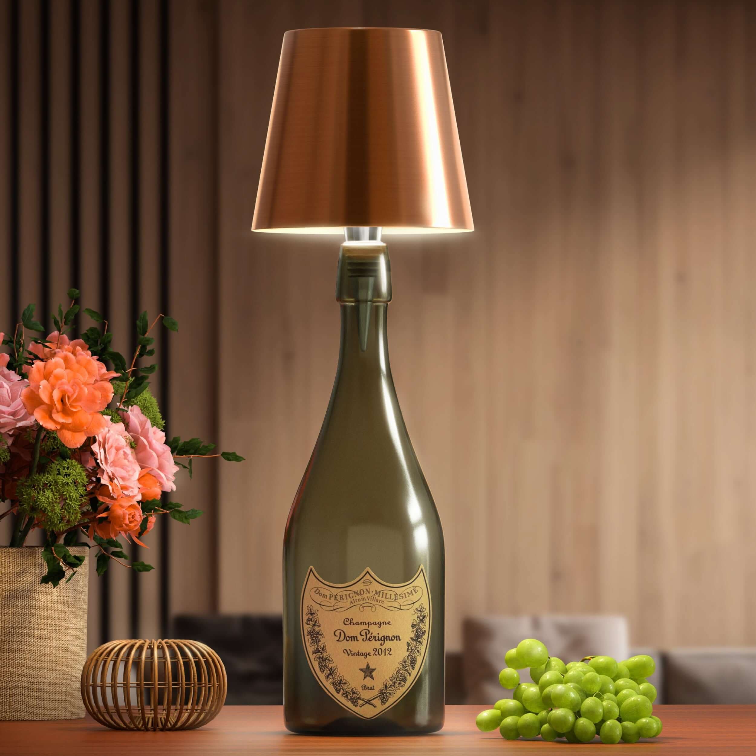 Lampada a Bottiglia Wireless – Illuminazione Elegante e Originale