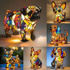 PUPGLOW – Lampada Notturna LED Artistica per Razze di Cani per un Decor Accogliente