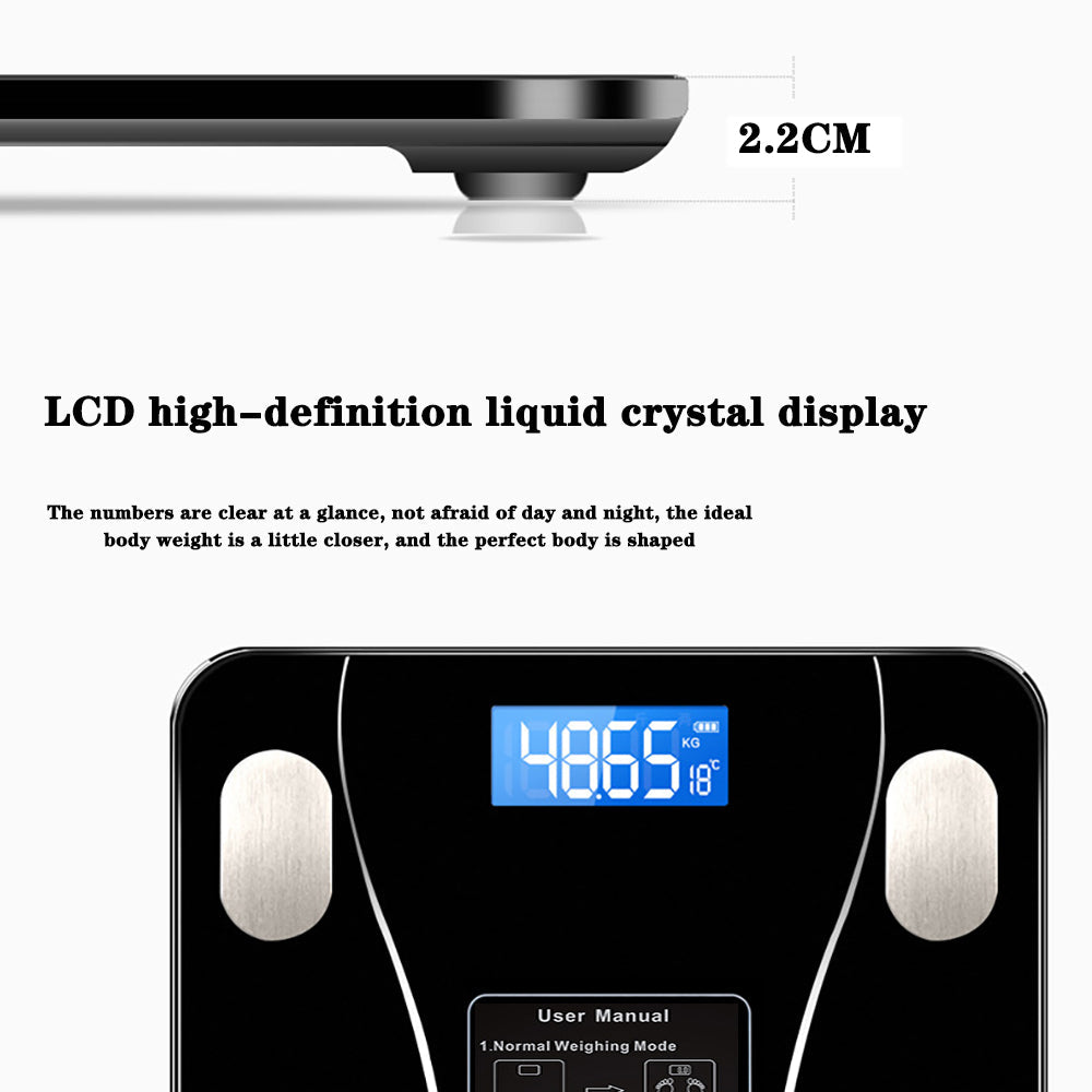 BILANCIA BODYTRACK – Bilancia intelligente per il peso corporeo con display LCD