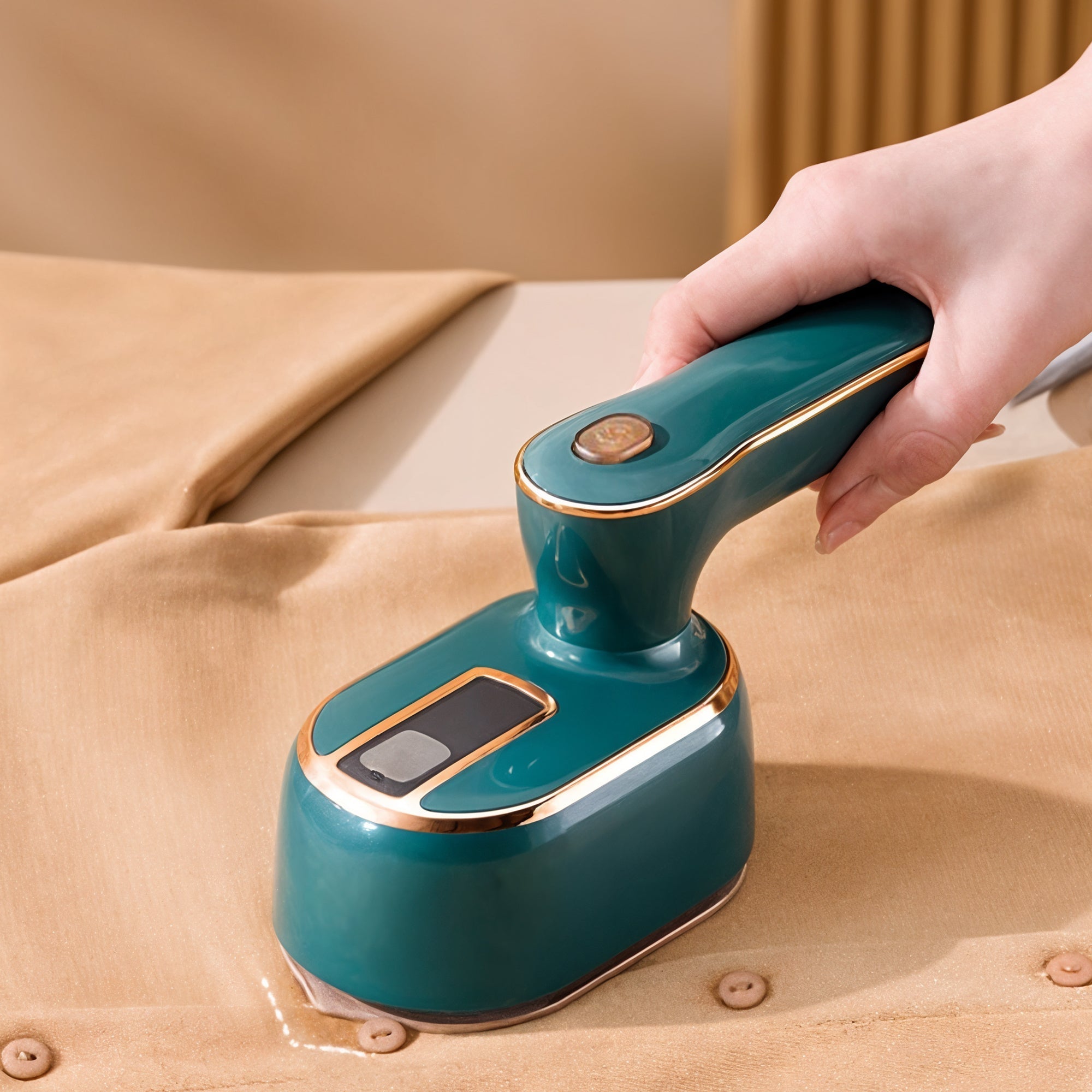STEAMGO – Ferro da Stiro a Vapore Portatile per Rimozione Rapida delle Pieghe
