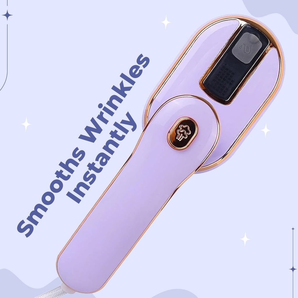 STEAMGO – Ferro da Stiro a Vapore Portatile per Rimozione Rapida delle Pieghe