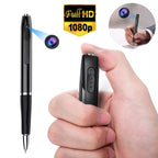 Mini Camera Pen Pocket Registratore Digitale di Voce e Video per Conferenze Aziendali 1080P Micro Camere di Sicurezza Indossabili