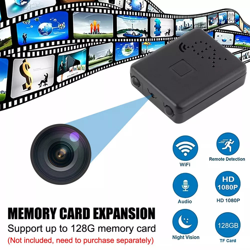 Micro HD Video Camera con WiFi e Audio