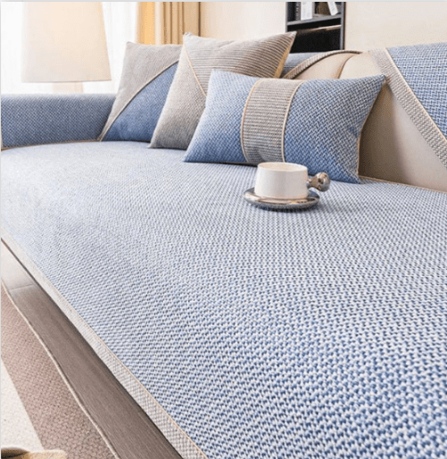 NATURWEFT – Coperta in Cotone e Lino per Protezione dei Mobili e Comfort Quotidiano