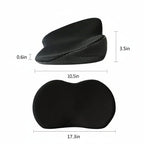 NervoLift - Cuscino per Sedile Auto in Schiuma Memory per Sollievo dalla Sciatica e Supporto alla Postura