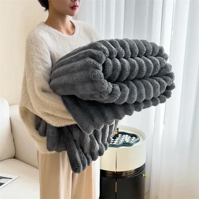 WavePlush - Morbida e calda coperta per coccole a casa