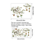 ✨ULTIMO GIORNO: 70% DI SCONTO! - 💐 Adesivo per Finestra con Bouquet Floreale Colorato 🖼️ (Rimovibile senza lasciare segni)