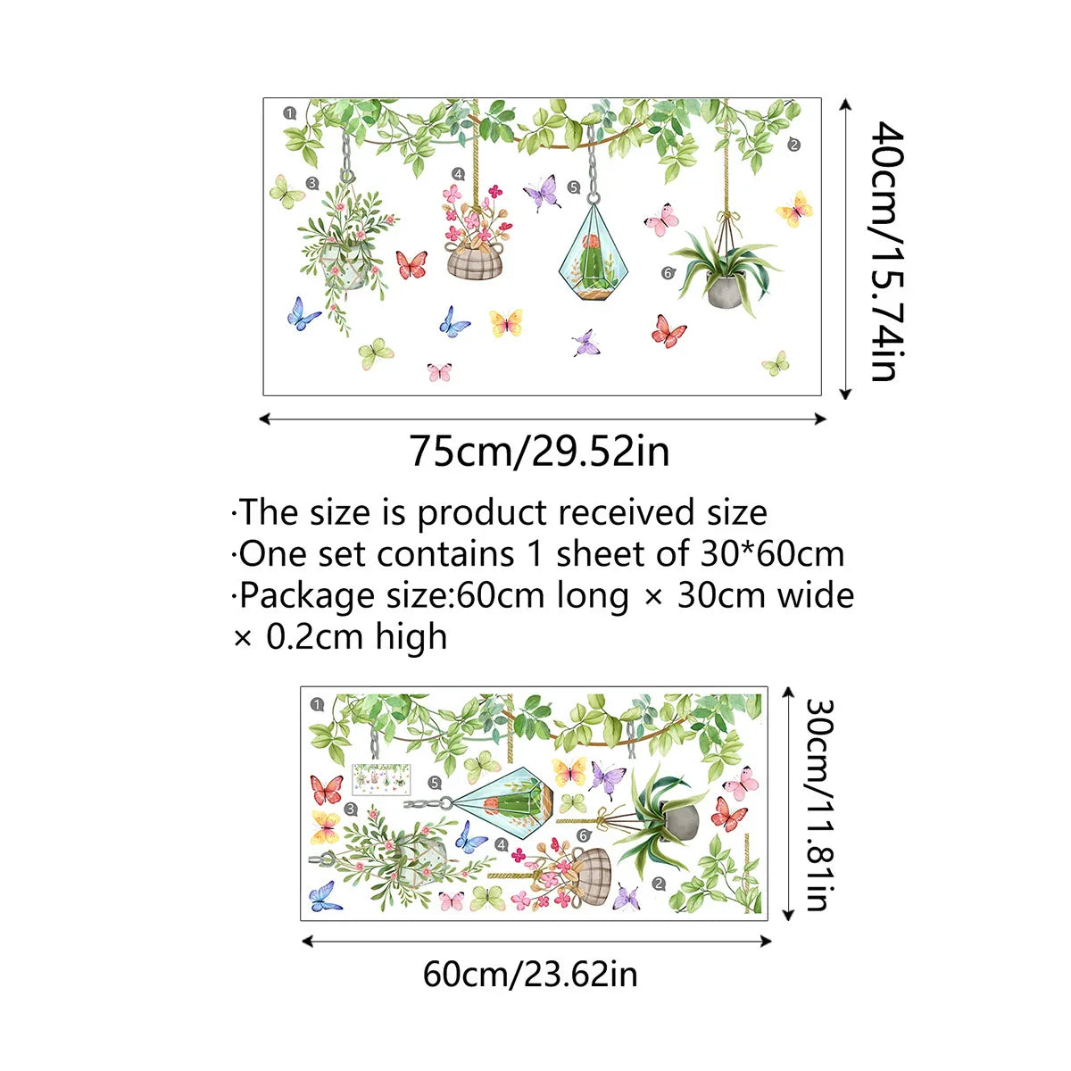 ✨ULTIMO GIORNO: 70% DI SCONTO! - 💐 Adesivo per Finestra con Bouquet Floreale Colorato 🖼️ (Rimovibile senza lasciare segni)