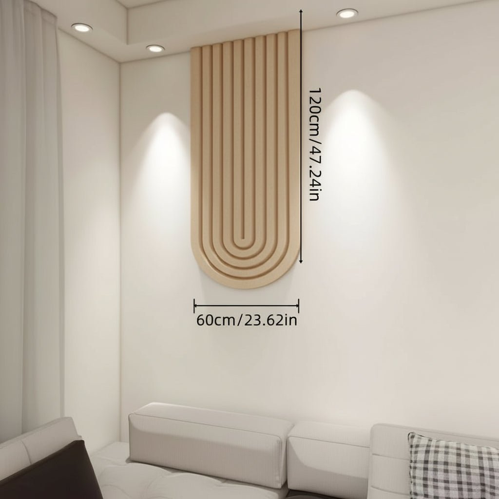 PINLOOM – Organizzatore in Feltro Curvo per Design Moderno delle Pareti