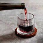 SPINSPIRIT – Set di Bicchieri da Whiskey in Cristallo Rotante