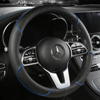 ROADLUX - Copertura premium in pelle sintetica per volante progettata con impugnatura antiscivolo a diamante per un comfort e un controllo di guida migliorati